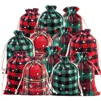 Sonstiges Adventskalender om zelf te vullen, 24 stoffen zakjes, 2 formaten, verkrijgbaar in diverse kleuren
