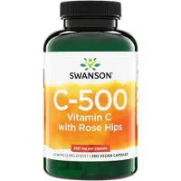 Swanson Health Vitamine C met Rozenbottel (250 Capsules) - vitamine-c