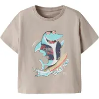 Name it Shirt 'NMMFOPZ' marine / aqua / taupe / offwhite