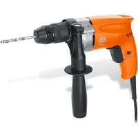 Fein Bop 6, handboormachine, zonder sleutel, zwart, oranje, roestvrij staal, 1 cm, 2 cm, 6 mm