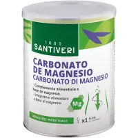Santiveri Magnesiumcarbonaat 110 g de poudre|Magnesium carbonate 110 g of powder|Poudre de carbonate de magnésium 110 g de poudre