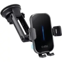 SBS Autohouder Oplader Autclose Suction Cup 15w Zwart (tesupextwir15w)
