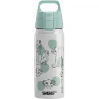 SIGG drinkfles Simba en Nala aluminium 0,6 liter - kindvriendelijk en BPA-vrij.