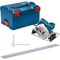 Bosch Professional 0615990M91 Professional GKS 55+ GCE + FSN 1400: Set van een professionele handcirkelzaag, 1.350 W