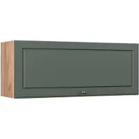 Vicco Hangkast Fame-Line, Groen-Goud Landhuis/Goudkleurig Eiken, 100 cm