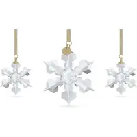 Swarovski beeldjes Annual Edition 2022 Ornament Set 5634889 | decoratieve boom- of raamversiering | kristal ornamenten decoratieobject in wit stijl