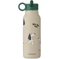 Liewood Waterfles Falk Water Bottle 350 ML Dakota Dog / Mist