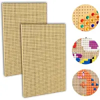 Masterkidz Creative Stem Science Bord set van 2 + montagepaneel 120x80cm