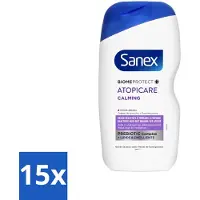Sanex - BiomeProtect Dermo - Douchecrème - Reactieve Huid - 400 ml - Bulkverpakking - 15 stuks