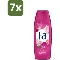 Fa - Pink Passion - Douchegel - Roze Roos - 250 ml - Bulkverpakking - 7 stuks