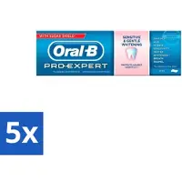 Oral-B - Pro Expert - Tandpasta - Sensitive & Whitening - 75 ml - Bulkverpakking - 5 stuks