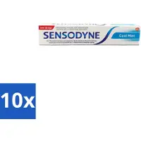 Sensodyne - Tandpasta - Cool Mint - Gevoelige Tanden - 75 ml - Bulkverpakking - 10 stuks