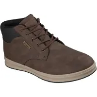 SKECHERS PALMIRO-WALLACE Heren Veterschoenen - Chocolate
