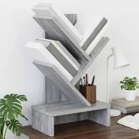 vidaXL Boomvormige boekenplank met 3 planken 30 x 18 x 48 cm