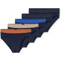 Schiesser Slip '95/5 Multi' nachtblauw / gemengde kleuren