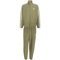 Adidas Trainingspak groen / wit