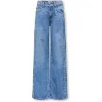 Kids Only Koghope Wide Leg Fit Jeans Dames Blauw 134