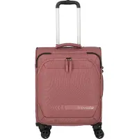 Travelite Kick Off 4 wielen Cabinewagen S 55 cm rood