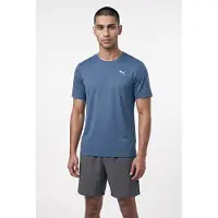 Puma Functioneel shirt 'Tad Essentials' donkerblauw / wit