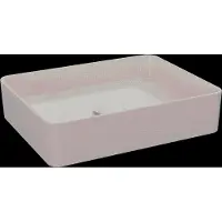 Storke Recta waskom mat beige granita Solid Surface rechthoekig 35 x 45 cm