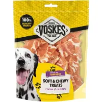 Voskes 10x Hondensnacks Original Filets Kip & Kabeljauw 400 gr