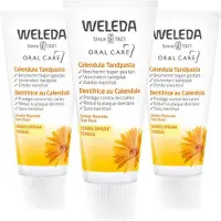 Weleda 3x Tandpasta Calendula 75 Ml