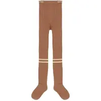 Nono Razer maillot - bruin Meisjes Stretchkatoen Effen - maat 104/116