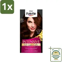 Palette 1 x Poly - Haarverf - Mokka Bruin 850 - 115ml- Haarverf - Mokka Bruin - Kleurcrème - Grijsdekking - Marula-olie
