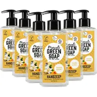 Marcel's Green Soap handzeep - Vanilla & Amber 6 x 500 ml