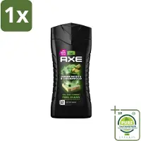 Axe 1 x - 3-in-1 Douchegel - Wild Mojito & Cedarwood - 12hrs Long Lasting Scent - 250 ml - Douchegel - Deodorant - - Wild Mojito - Cedarwood