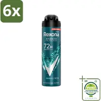 Rexona Men - Deodorant Spray - Advanced Protection - Marine Fresh - Anti-Transpirant & Perspirant - 150ml - Voordeelverpakking - 6 stuks - Mannen Deodorant - Anti-transpirant