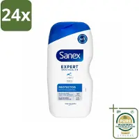 Sanex Douchecrème Expert Skin Health Protector 400 ml - Voordeelverpakking - 24 stuks - Huidverzorging - Beschermende douchegel