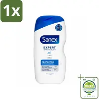 Sanex 1 x Douchecrème Expert Skin Health Protector 400 ml - - Douchecrème - Huidverzorging - Beschermende Douchegel - Hydratatie
