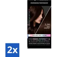 Syoss - Haarverf - 3-86 Onyx Chestnut - 1 Haarkleuring - Voordeelverpakking - 2 stuks
