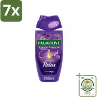 Palmolive 7 x - Arroma Essence - Douchegel - Lavendel & Ylang Ylang - Ultimate Relax - 250 ml - Grootverpakking - Douchegel - Ontspanning - Aromatherapie - Lavendel - Ylang Ylang