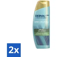 Head & shoulders DermaX Pro Anti-roos shampoo – Kalmerend – 470 ml - Voordeelverpakking - 2 stuks