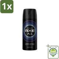 Axe 1 x - Limited Edition - Deodorant Bodyspray - A.I. - 150 ml - Deodorant - Bodyspray - - A.I. - Geur