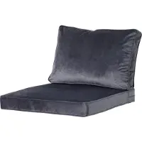 Madison Loungekussen Madison Rug Soft Outdoor Velvet Grey Panama Grey (60 x 43 cm)