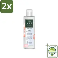 N.A.E. - Toning Lotion - Zuiverend & Hydraterend - Biologisch & Vegan - 200ml - Voordeelverpakking - 2 stuks - Biologische toner - Rozenwater toner