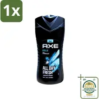 Axe 1 x - 3-in-1 Douchegel - Apollo - Sage & Cedarwoord - All Day Fresh - 400 ml- Douchegel - Lichaam - Gezicht - Haar - Salie
