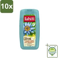 Tahiti 10 x - Douchegel - Lotus & Kokosolie - Hydraterend - 250 ml - Grootverpakking - Douchegel - Hydraterend - Kokosolie - Lotus - Douchegel Lotus