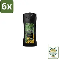 Axe - Douchegel - Wild - 400 ml - Voordeelverpakking - 6 stuks - Mojito - Cederhout
