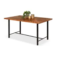 De Bommel Meubelen Eettafel Kandari - rechthoekig 160x90 cm - Acaciahout Bruin - sale