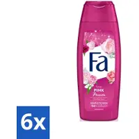 Fa - Pink Passion - Douchegel - Roze Roos - 250 ml - Voordeelverpakking - 6 stuks