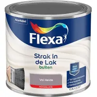 Flexa - Strak In De Lak Buitenlak Hoogglans - Vol Heide - Mengverf - 500 Ml