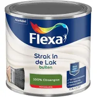 Flexa - Strak In De Lak Buitenlak Hoogglans - 100% Citroengras - Mengverf - 500 Ml
