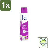 Fa 1 x Deodorant Spray Violet Leaves Passion 150 ml - Deodorant - Anti-transpirant - Langdurige Bescherming - Violette Geur - Purple Passion