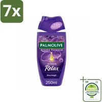 Palmolive 7 x - Arroma Essence - Douchegel - Lavendel & Ylang Ylang - Ultimate Relax - 250 ml - Grootverpakking - Douchegel - Lavendel - Ylang Ylang - Aromatherapie - Ontspannen