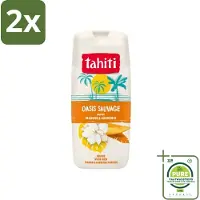 Tahiti - Douchegel - Wilde Oase - Mango & Gardenia - 315 ml - Voordeelverpakking - 2 stuks - Douchegel - Mango