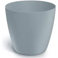 Prosperplast Mate - Bloempot - Lichtgrijs - 17,8 cm Diameter - 16,4 cm Hoogte